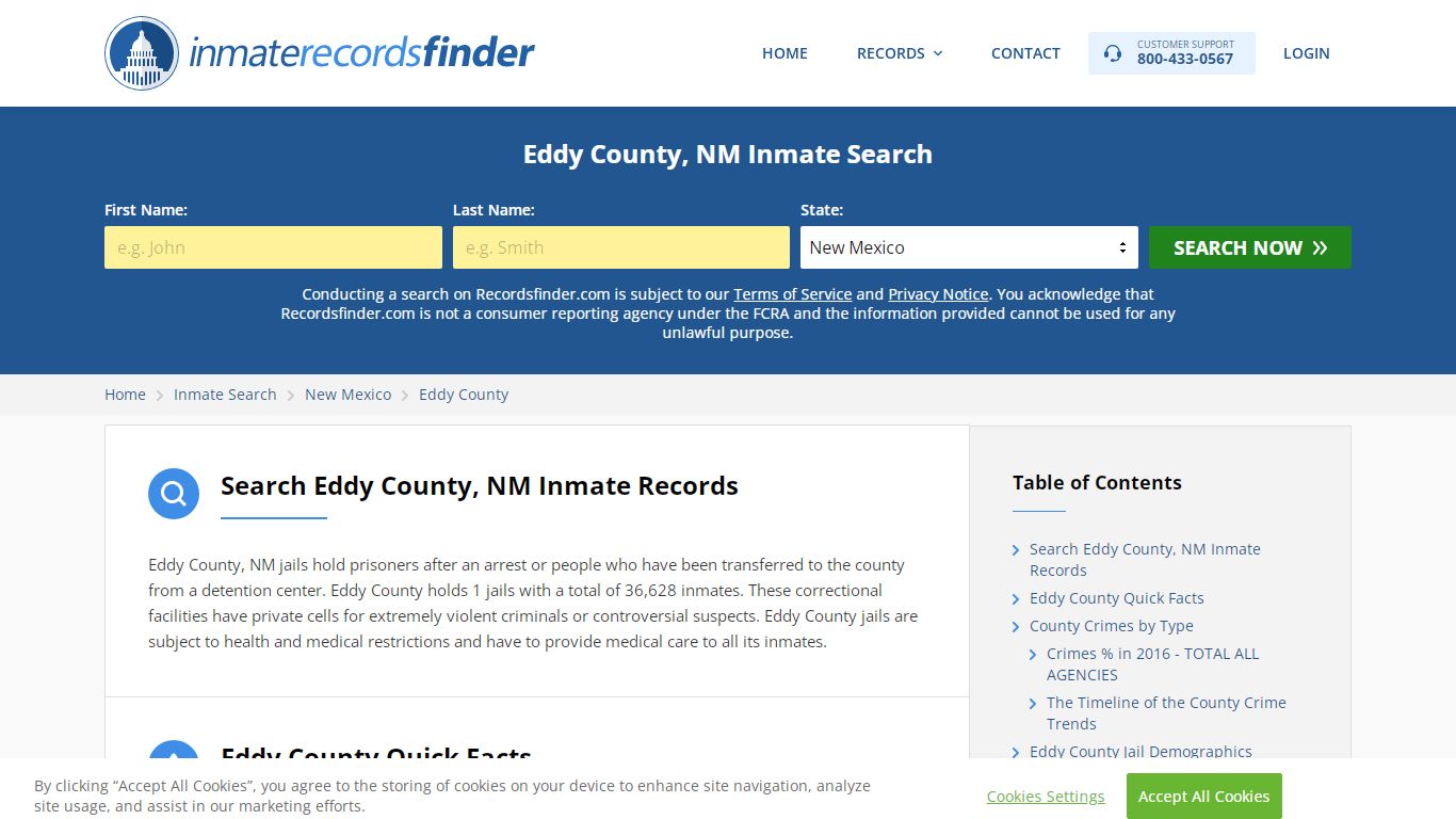 Eddy County, NM Inmate Lookup & Jail Records Online